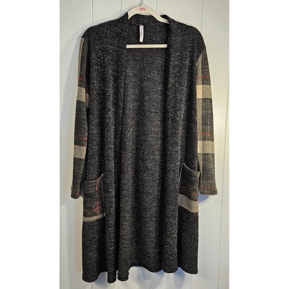 Dark Gray Cardigan Watermelon Small Soft And Stretch‎